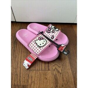 Hello Kitty Sanrio EVA Slides Women's Size 10 NWT